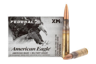 Federal American Eagle .50 BMG 660gr Full Metal Jacket Ammo with brass casing